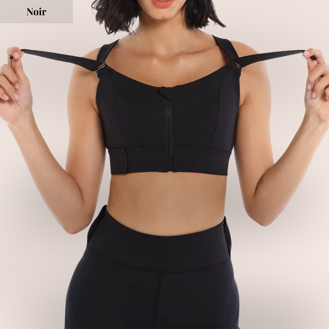 BRASSIERE CHAMPION – Zippée & Sculptante : Le maintien qui gagne.
