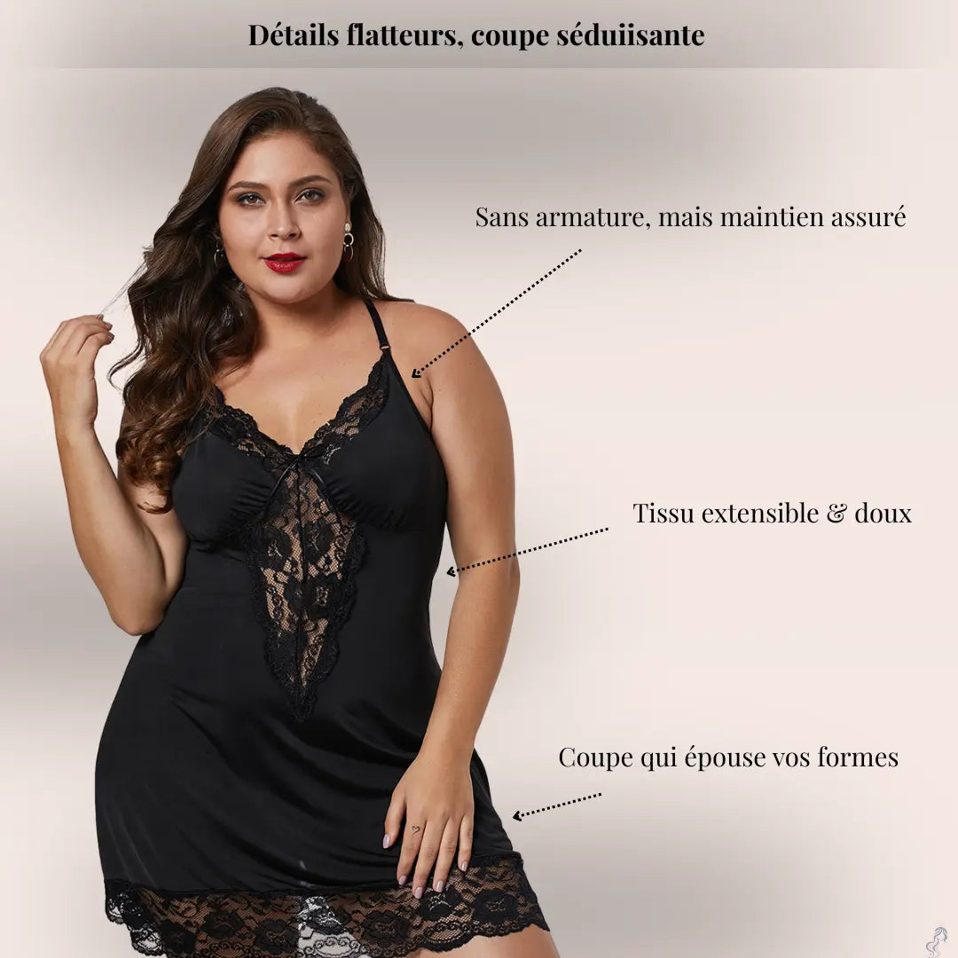Lingerie BBW grande taille – Confort et sensualité SIRALUXE