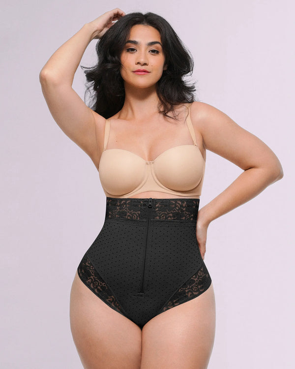 String gainant taille haute à pois AirSlim®