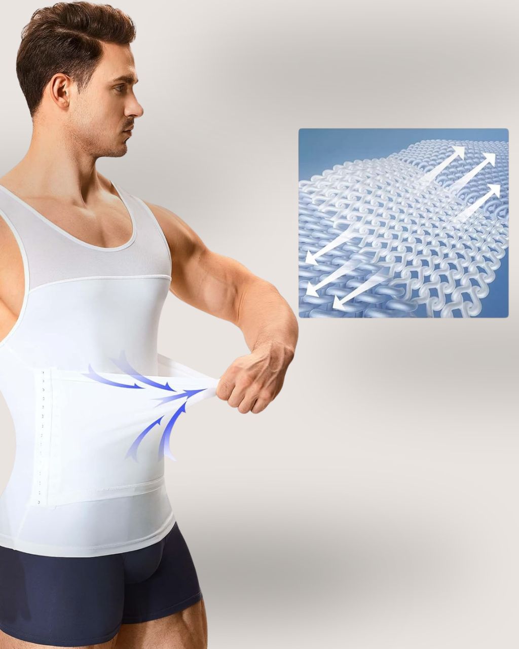 SlimForm® Débardeur de Maintien Ventre Plat Wiio