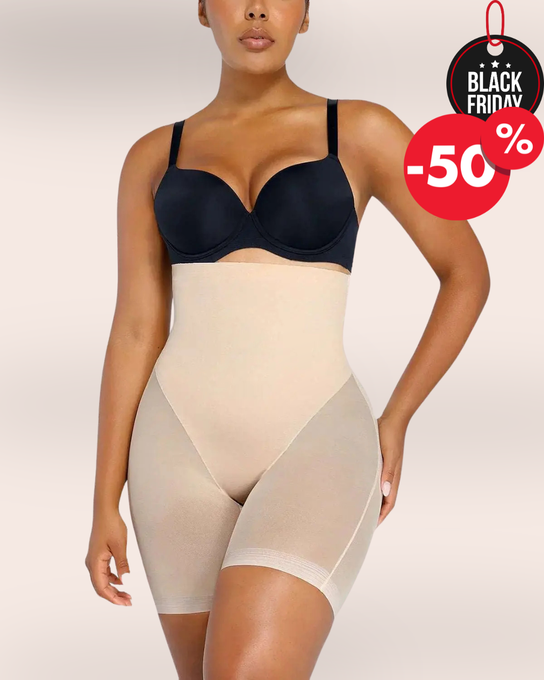 AirSlim® – Short Gainant Invisible : Taille Affinée & Fessier Rehaussé Wiio