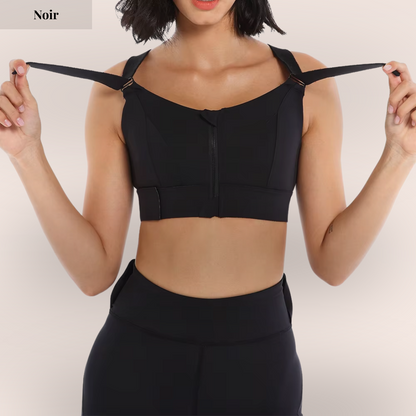 BRASSIERE CHAMPION – Zippée & Sculptante : Le maintien qui gagne.