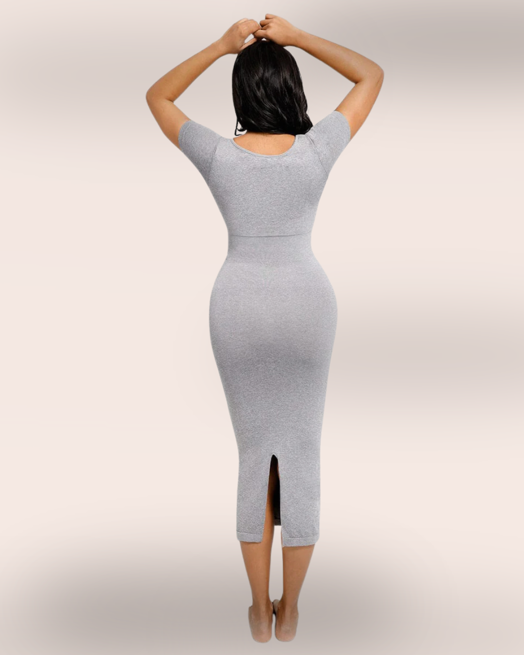 Nexa® – Bodysuit dos plongeant avec inserts fessiers amovibles SIRALUXE