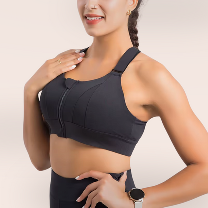 BRASSIERE CHAMPION – Zippée & Sculptante : Le maintien qui gagne.