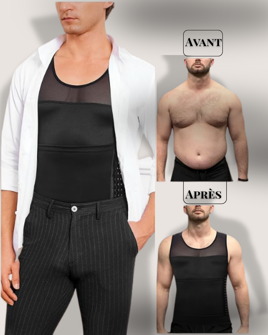 SlimForm® Débardeur de Maintien Ventre Plat Wiio