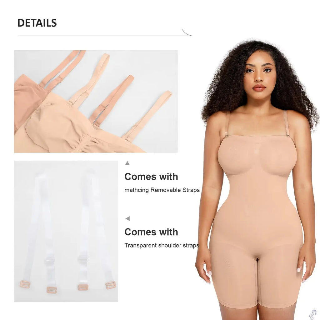 HEXIN Women's Plus Size High Elasticity Full Control Seamless Shapewear Slimmer from XS to 5XL