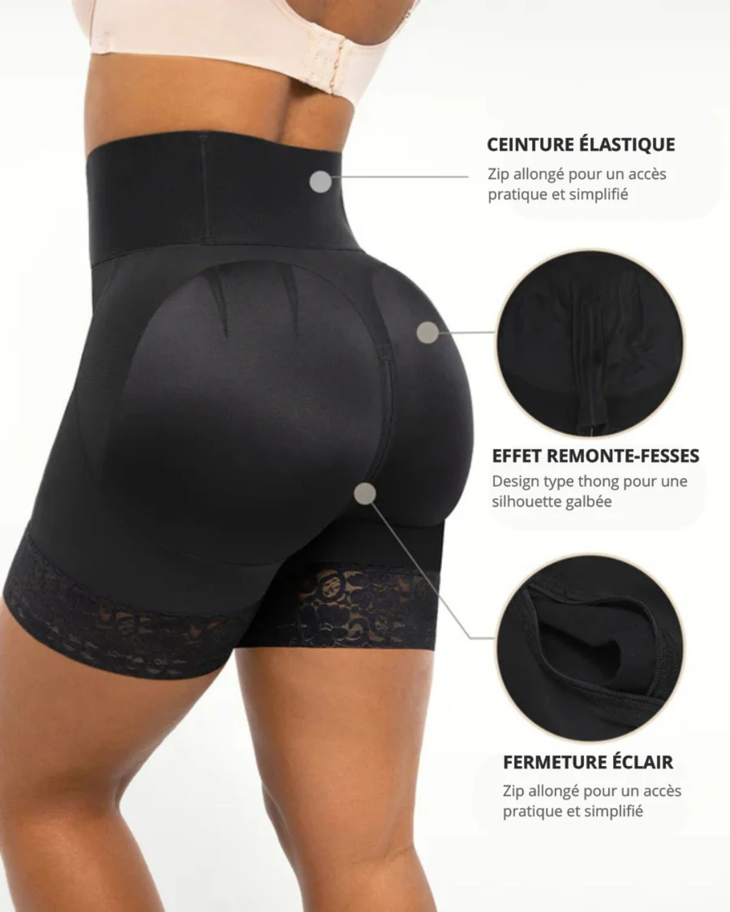 SlimCurve® Taille Affinée & Galbe Sublimé, Sans Couture Wiio