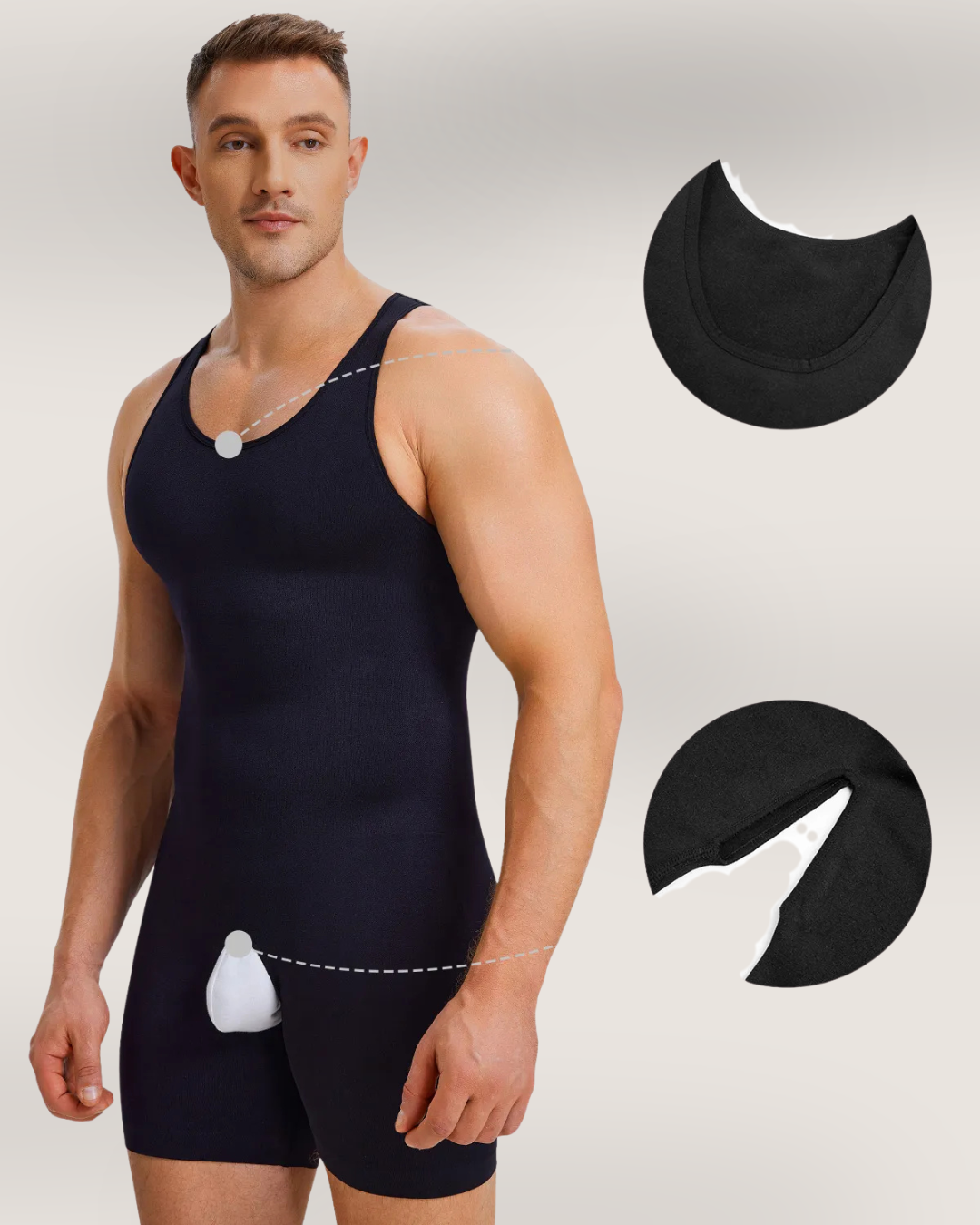 SculptMen® Compression Intégrale & Ligne Redessinée