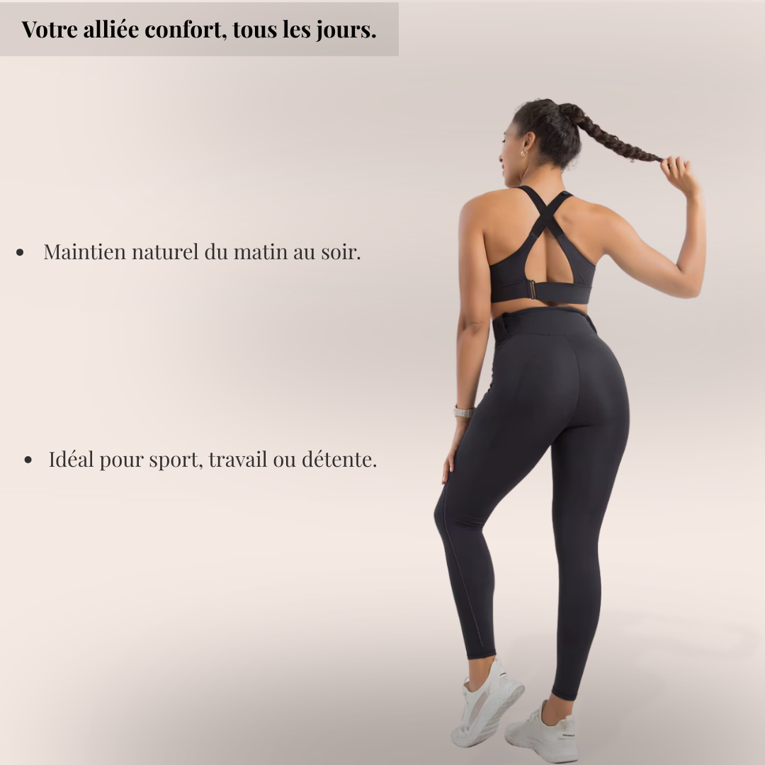 BRASSIERE CHAMPION – Zippée & Sculptante : Le maintien qui gagne.