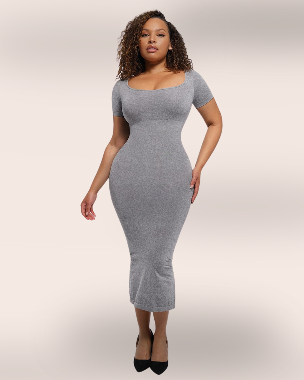 Nexa® – Bodysuit dos plongeant avec inserts fessiers amovibles SIRALUXE