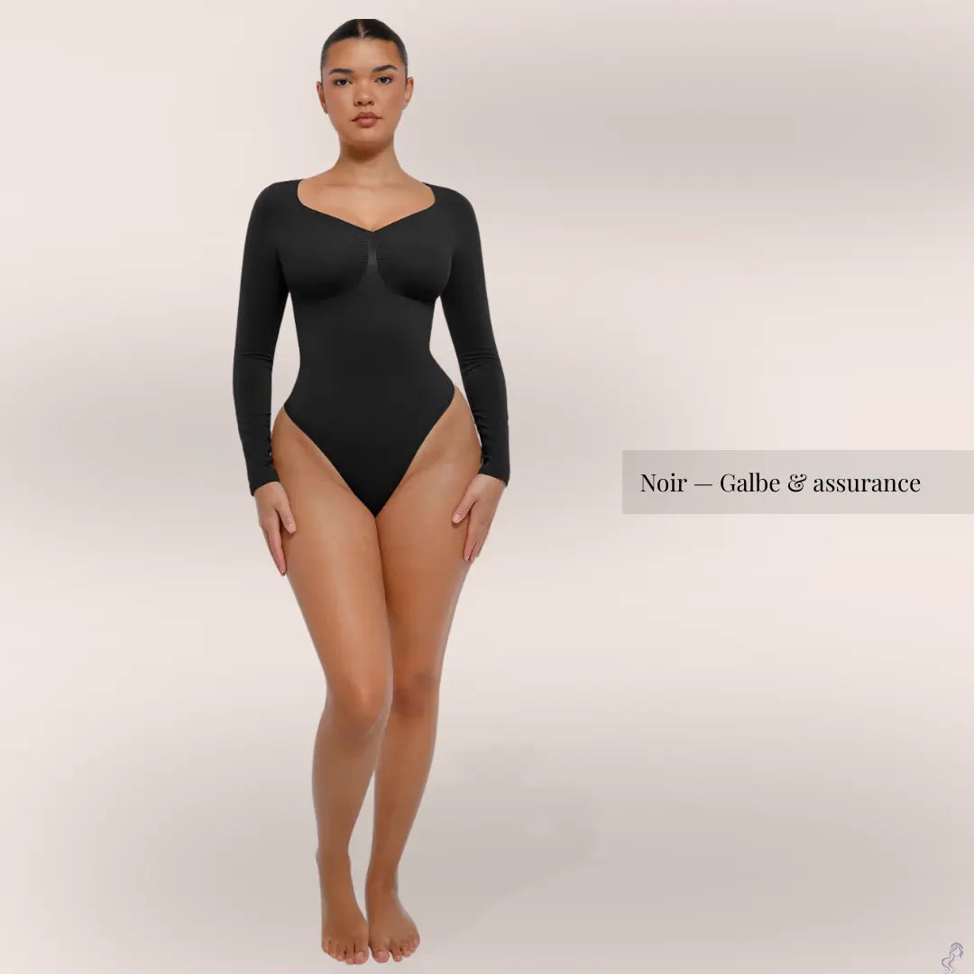 Body Sculpt Élégance – Manches Longues & Maintien Parfait SIRALUXE