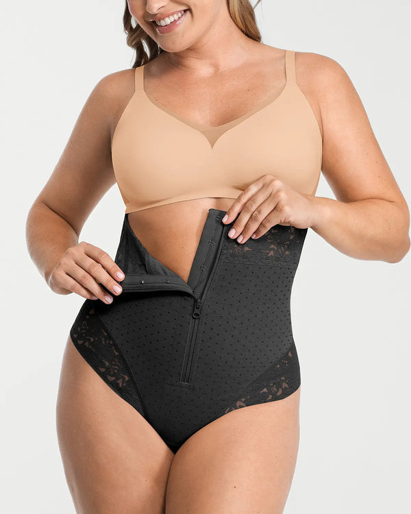 String gainant taille haute à pois AirSlim®