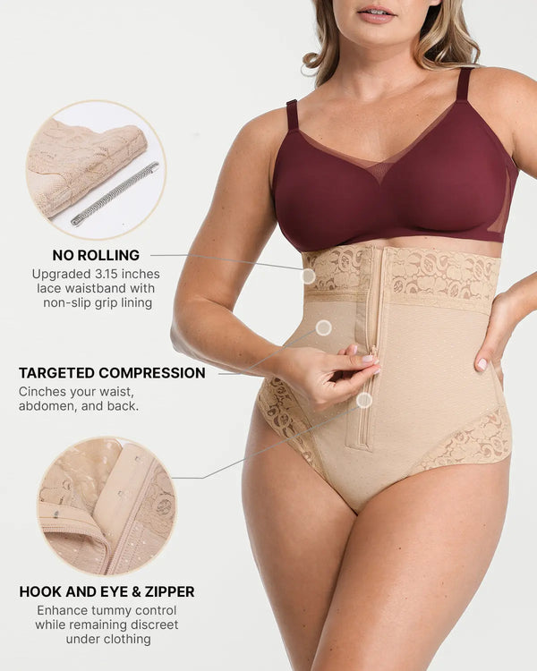 String gainant taille haute à pois AirSlim®