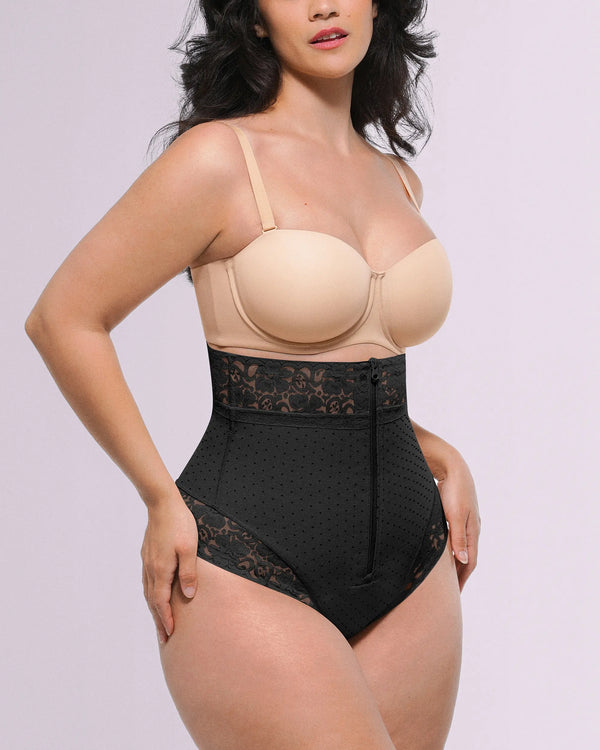 String gainant taille haute à pois AirSlim®