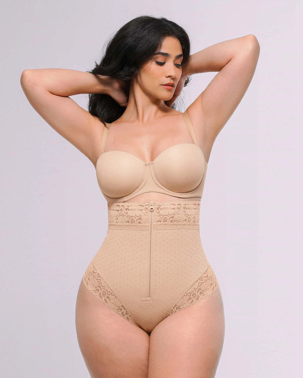 String gainant taille haute à pois AirSlim®
