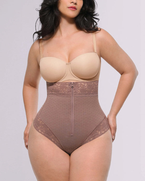 String gainant taille haute à pois AirSlim®