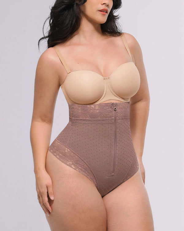String gainant taille haute à pois AirSlim®