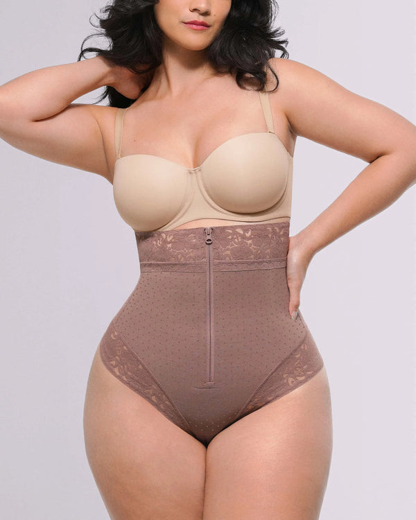 String gainant taille haute à pois AirSlim®