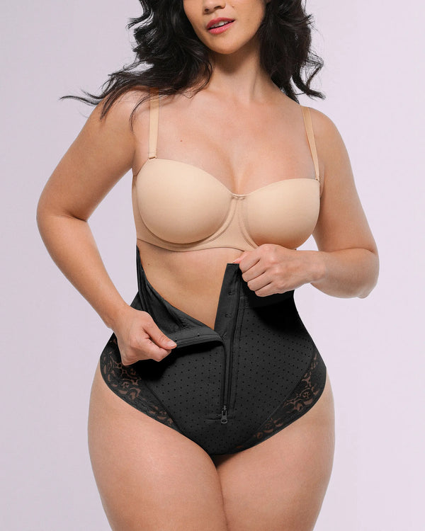 String gainant taille haute à pois AirSlim®