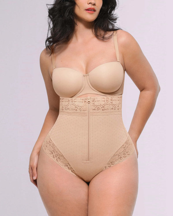 String gainant taille haute à pois AirSlim®