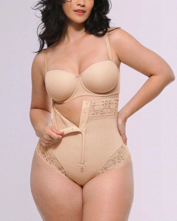 String gainant taille haute à pois AirSlim®
