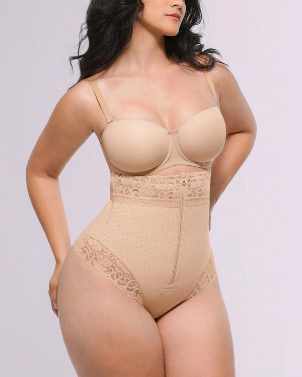 String gainant taille haute à pois AirSlim®
