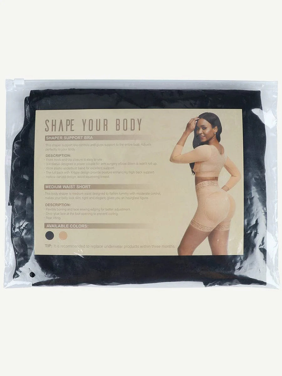LuxeLift® – Culotte en dentelle taille haute galbante