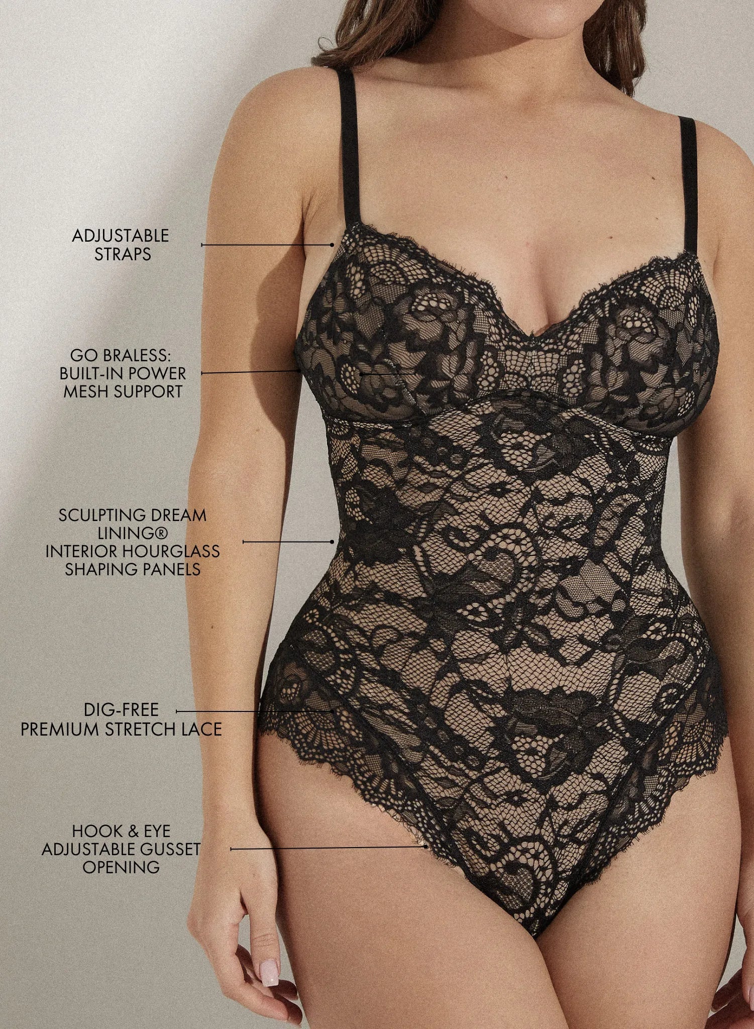 FlowerLuxe® Body Aesthetic Sculptant Dentelle