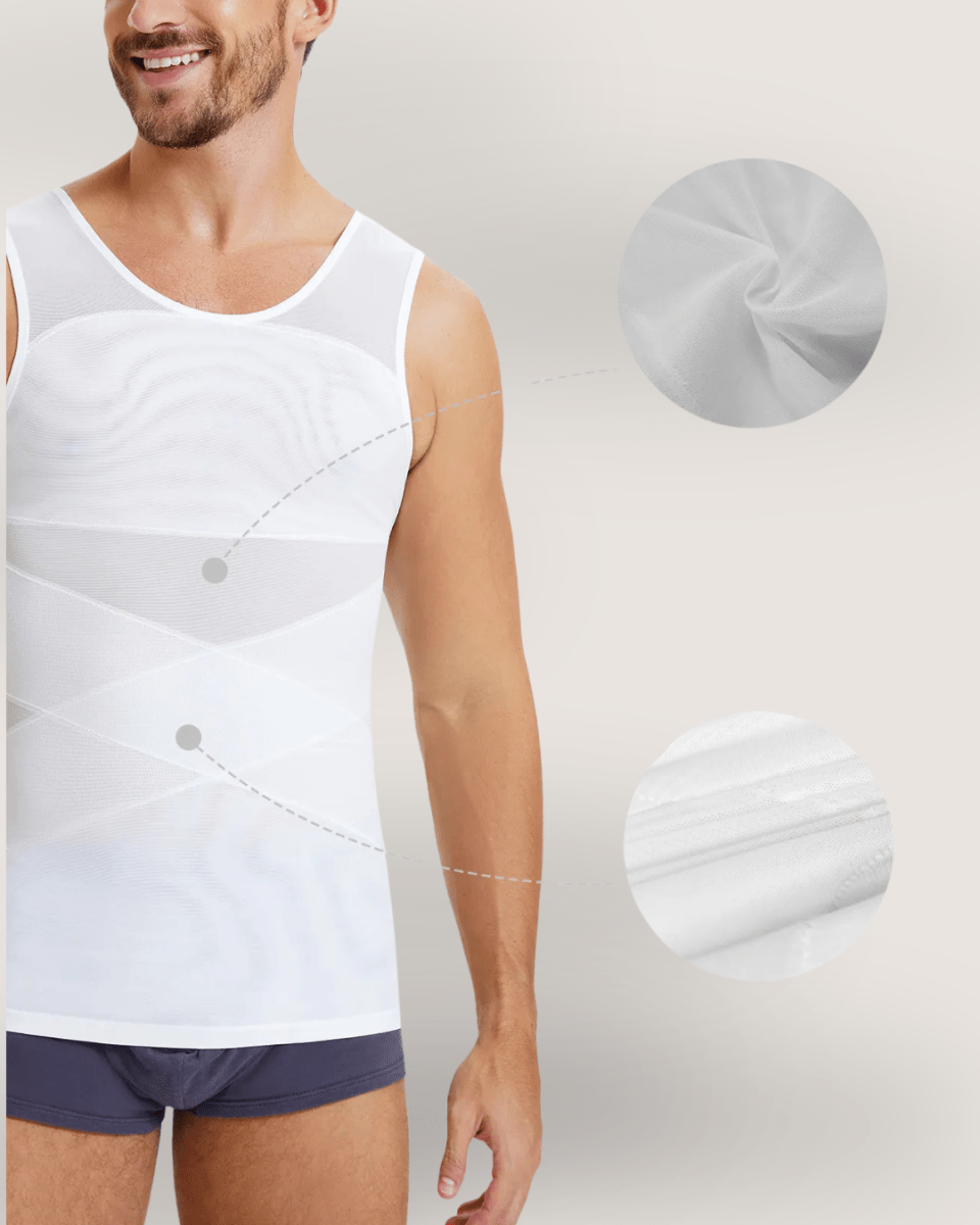 AirSlimMen® Débardeur Gainant - SIRALUXE