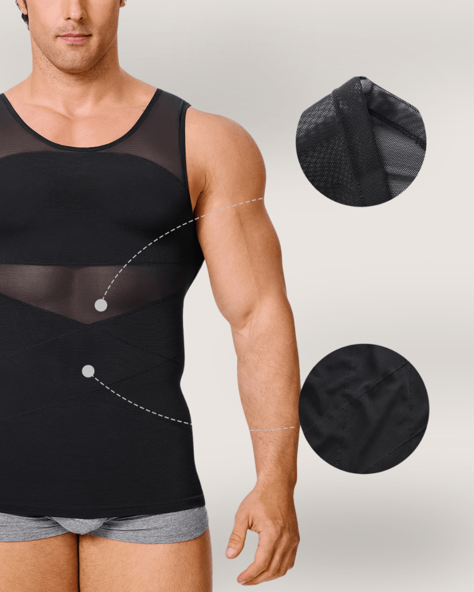 AirSlimMen® Débardeur Gainant - SIRALUXE