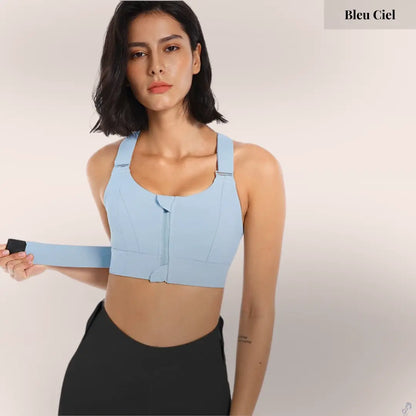 BRASSIERE CHAMPION – Zippée & Sculptante : Le maintien qui gagne. SIRALUXE