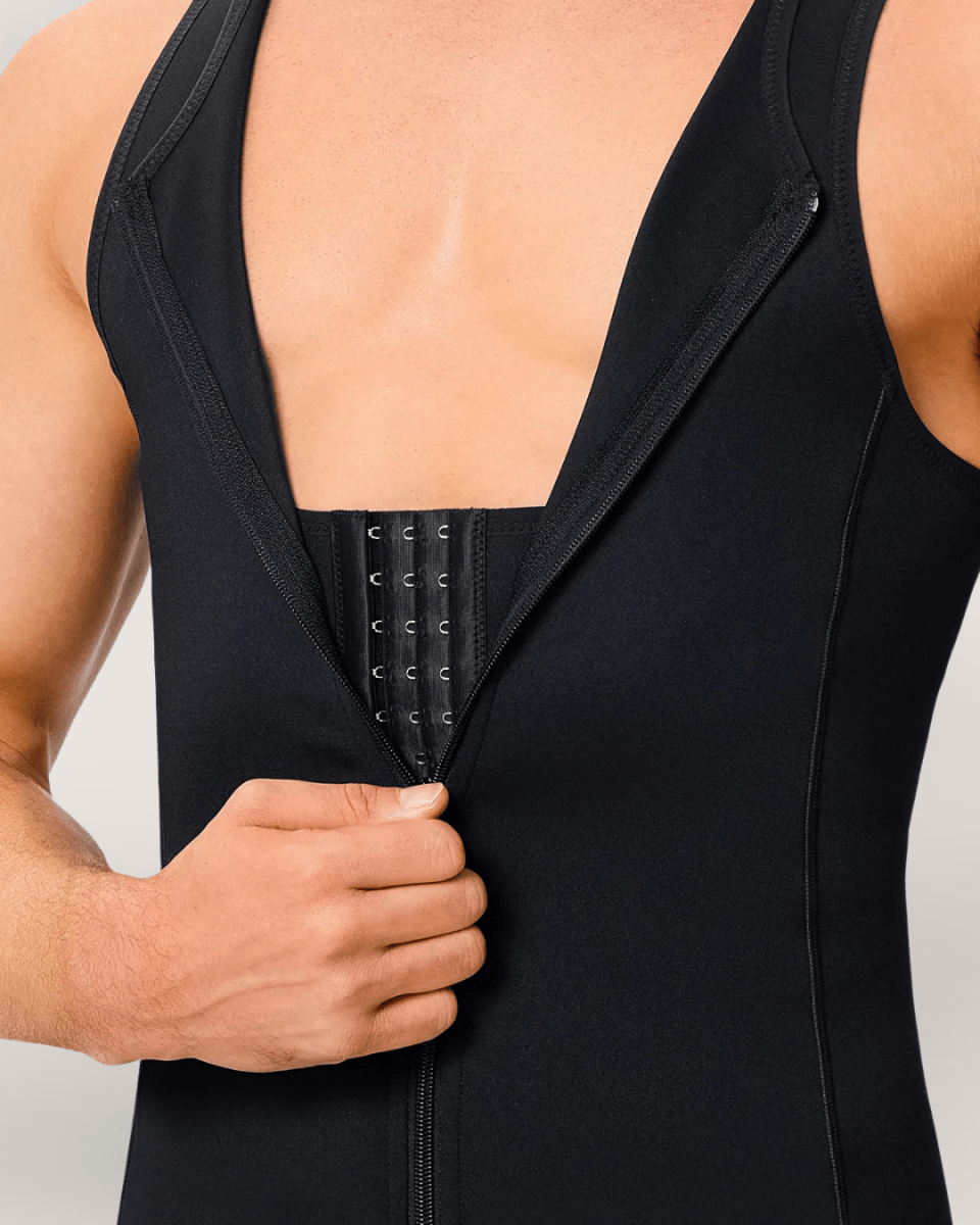 CoreFit® Gilet Sculptant Zippé Confiance Instantanée - SIRALUXE