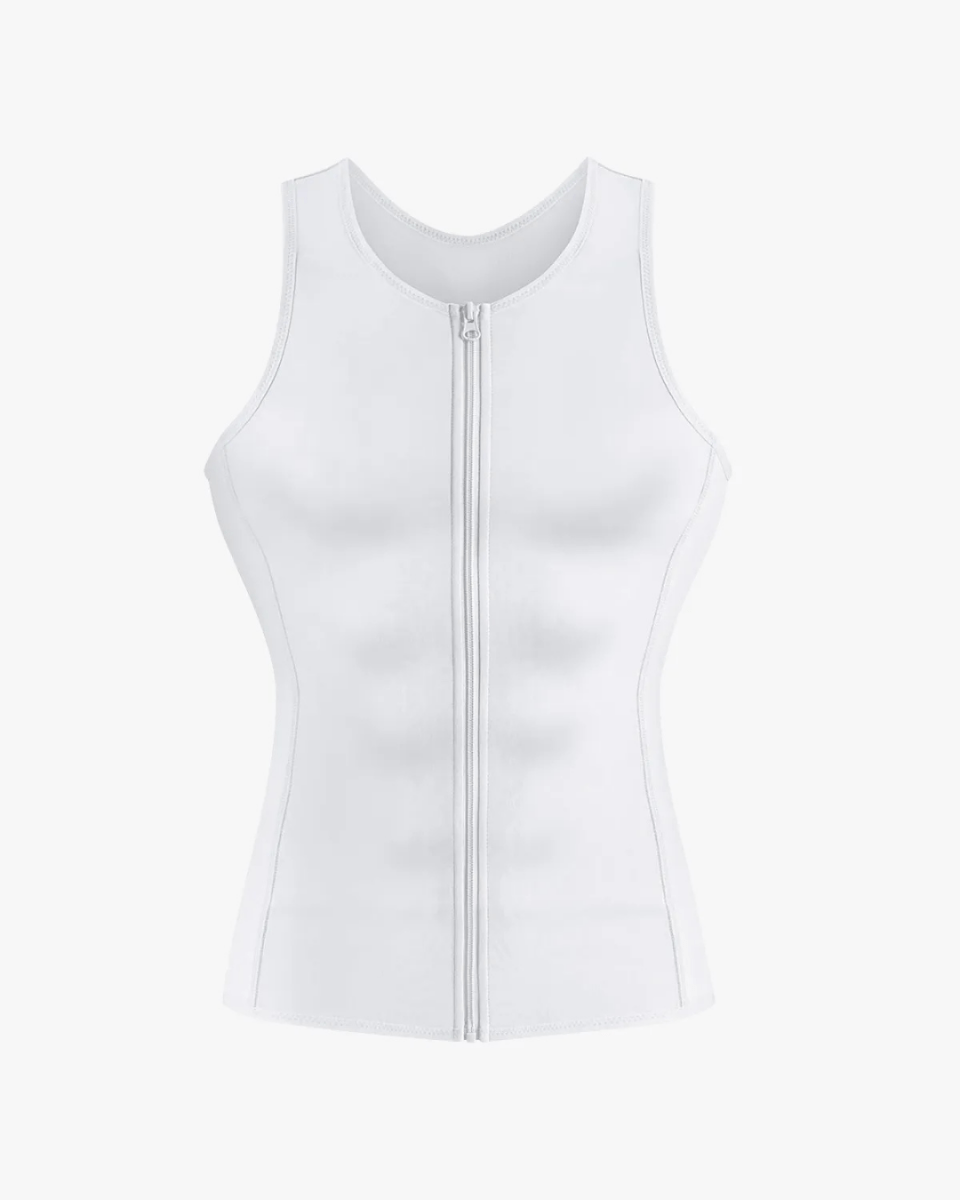 CoreFit® Gilet Sculptant Zippé Confiance Instantanée - SIRALUXE