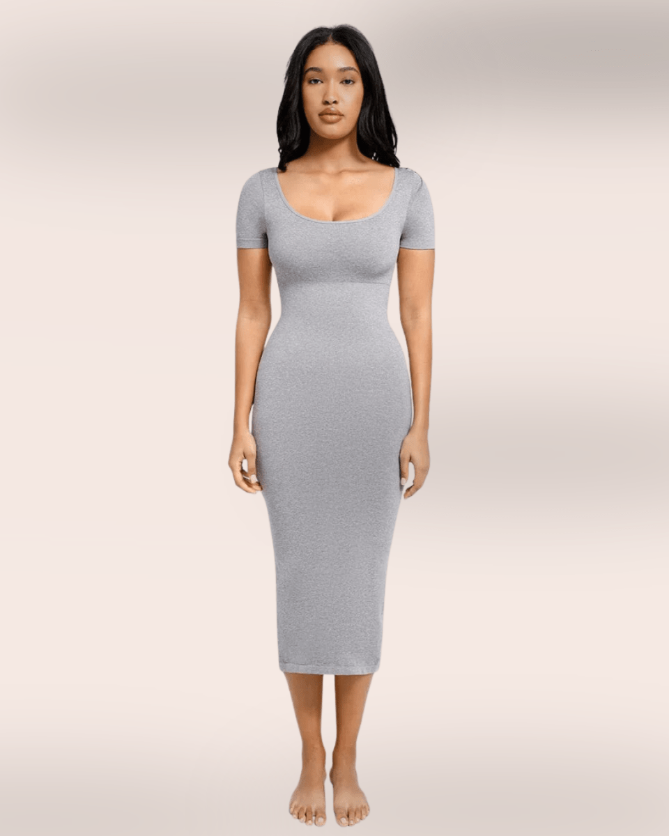 Lexa® – Bodysuit dos plongeant avec inserts fessiers amovibles - SIRALUXE