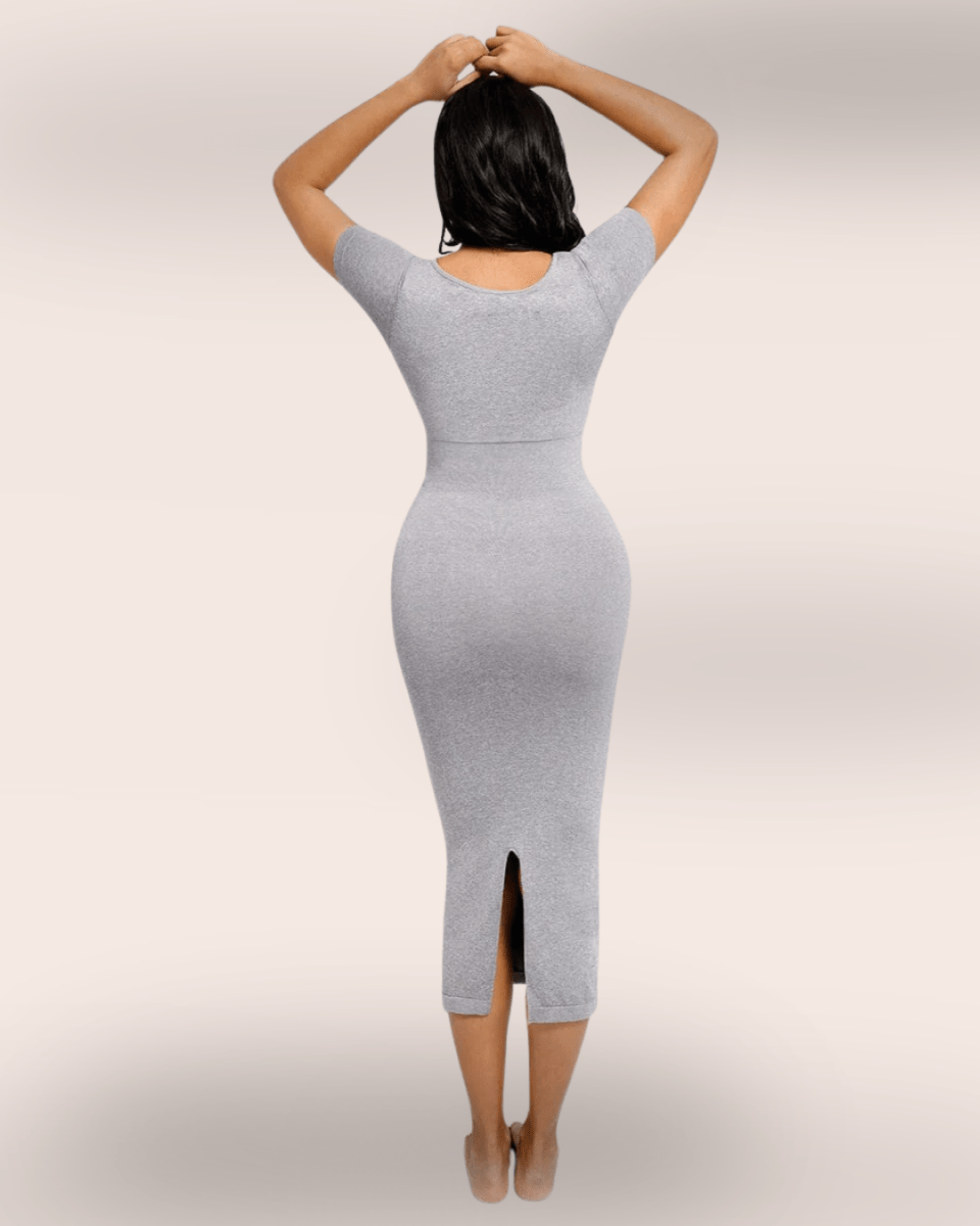 Lexa® – Bodysuit dos plongeant avec inserts fessiers amovibles - SIRALUXE