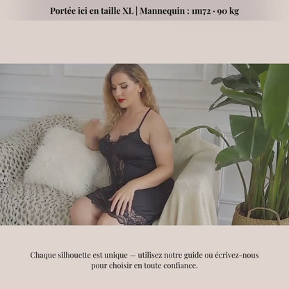 Lingerie BBW grande taille – Confort et sensualité