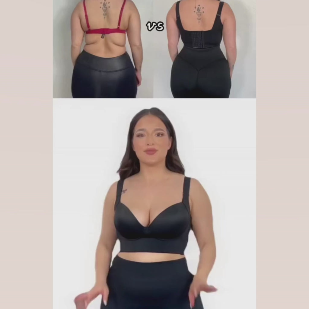 Soutien-Gorge Sculptant avec Armature – Push-Up, Dos Lissé & Confort