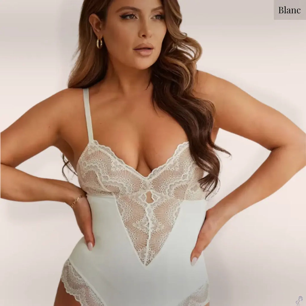 Sexy Body Sculptant Dentelle – Galbe, Séduction & Confort SIRALUXE