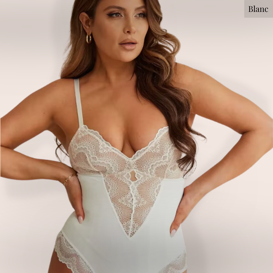 Sexy Body Sculptant Dentelle – Galbe, Séduction & Confort