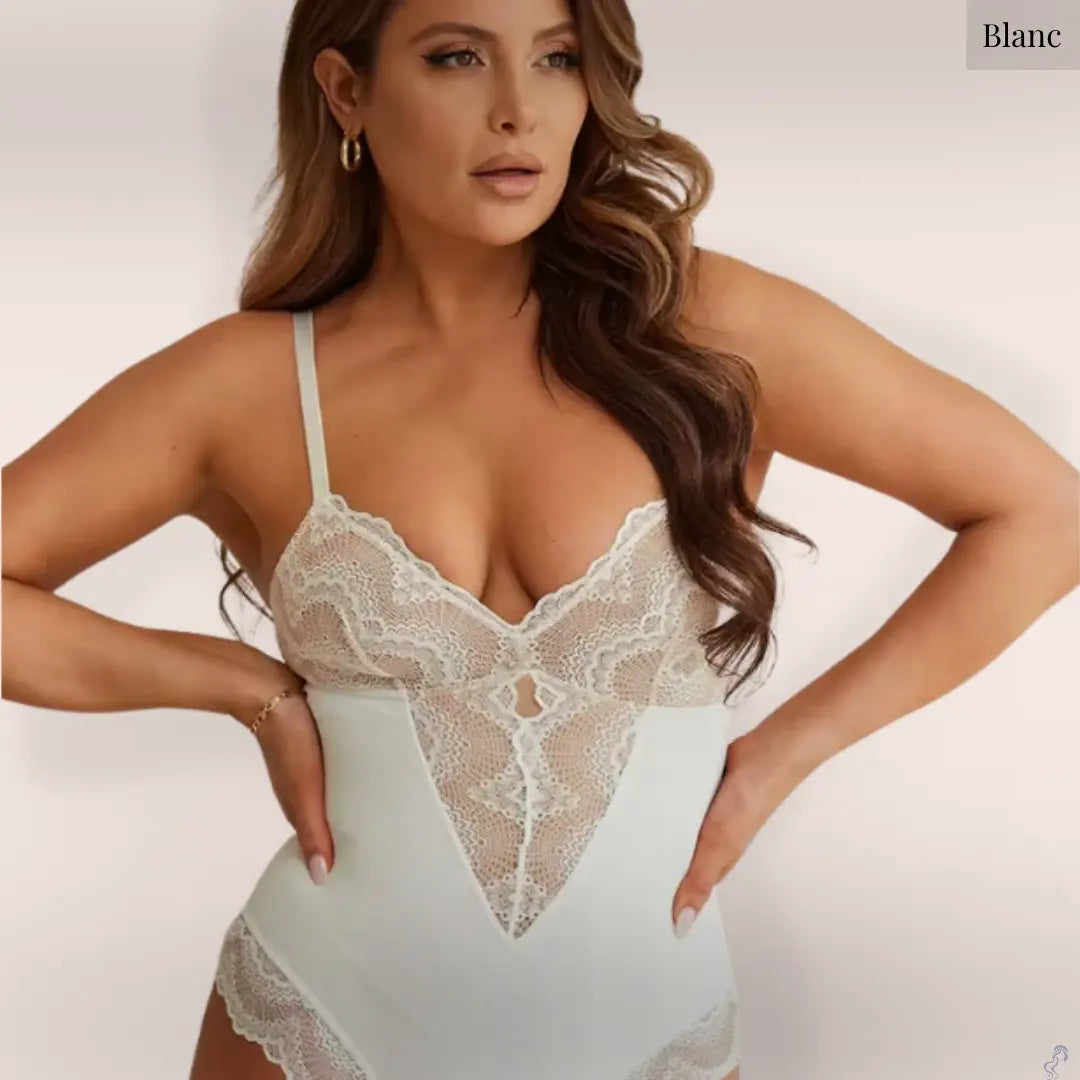 Sexy Body Sculptant Dentelle – Galbe, Séduction & Confort SIRALUXE