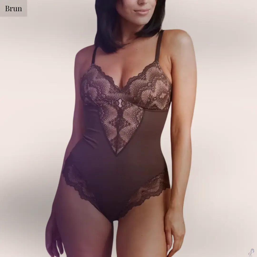 Sexy Body Sculptant Dentelle – Galbe, Séduction & Confort SIRALUXE